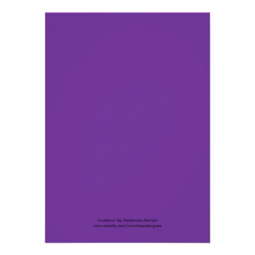 Witches Crystal Ball Halloween Invitation