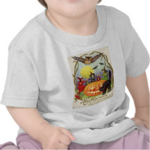 Witches Dancing Around Jack O' Lantern T-shirts