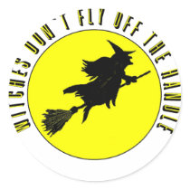 witches dont fly off the handle stickers by runewitch witches dont fly off the handle stickers