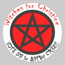 Witches for Christine Sticker stickers