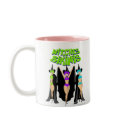Witches in Bikinis Coffee Mug w/ pink lining
