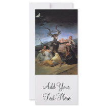 'Witches' Sabbath' Customized Rack Card