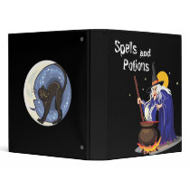 Witches Spells Binder by halloweentreats Witches Spells Binder