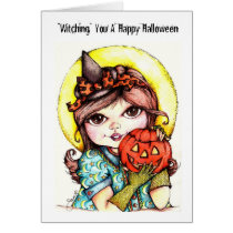 Witching You A Happy Halloween cards