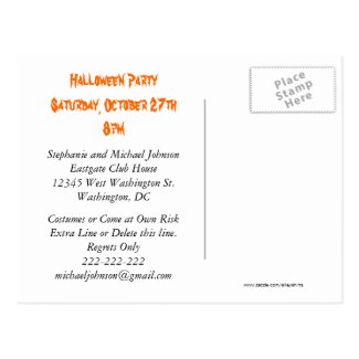 Witch's Brew and Spells Halloween Party Invitation Post Cards