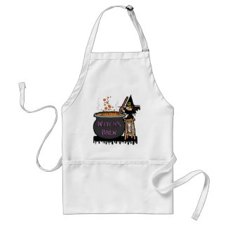Witch's Brew apron