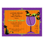 Witch's Brew Halloween Bridal Shower Invitation