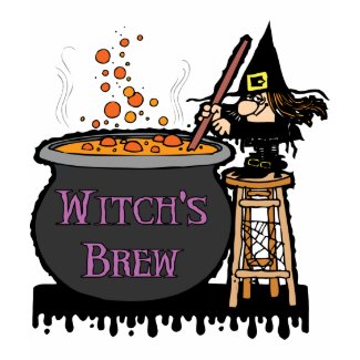 Witch's Brew Ladies Baby Doll Shirt shirt