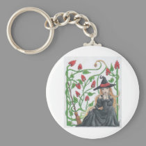 Witch's Broom keychains