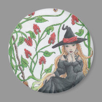 Witch's Broom magnets