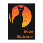 witch's cat&moon_card