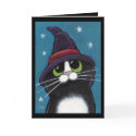 Witch's Familiar - Halloween Card
