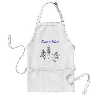 Witch's Garden apron