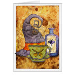 Witch's Tea Greeting Card cards
