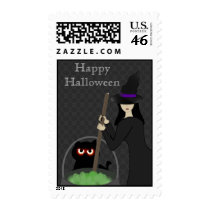 Witchy Brew Halloween Stamp