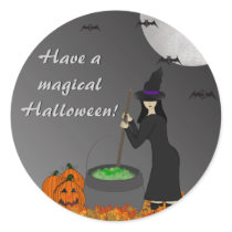 WItchy Brew Halloween Stickers
