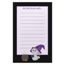 Witchy Bunny stationery