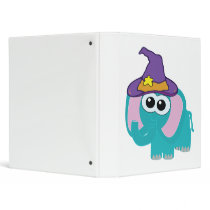 witchy goofkins blue elephant binder