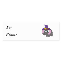witchy goofkins elephant business card templates