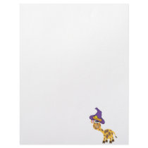 witchy goofkins giraffe letterhead