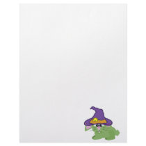 witchy goofkins green bunny rabbit letterhead