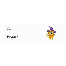 witchy goofkins lion business cards