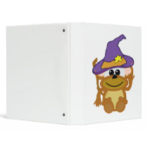 witchy goofkins monkey 3 ring binders