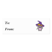 witchy goofkins mouse business cards
