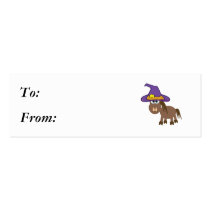 witchy goofkins pony horse business card templates