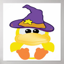 witchy goofkins yellow ducky poster