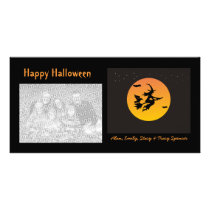 Witchy Halloween Photo Cards