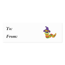 witchy hat goofkins caterpillar II Business Card