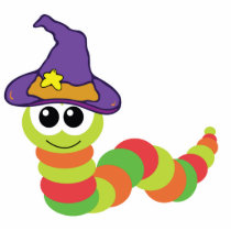 witchy hat goofkins caterpillar II photo sculptures