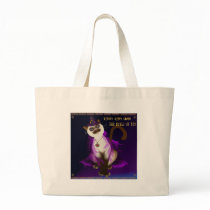 Witchy Kitty Poster bags by Lotacats Witchy Kitty Poster bags