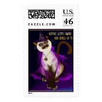 Witchy Kitty poster postage