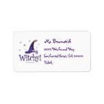 Witchy personalize labels