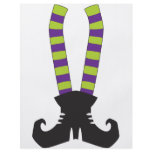 Witchy Stripy Socks flyers