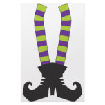 Witchy Stripy Socks Custom Stationery