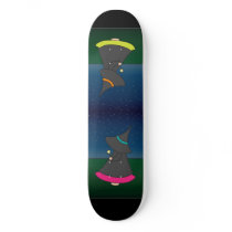 Witchy Wendy Magic Girl's Skateboard