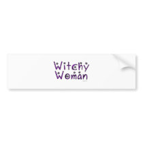 Witchy Woman bumper stickers