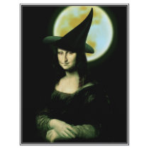 Witchy Woman  Mona Lisa Personalized Letterhead