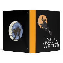 Witchy Woman Notebook Binder by halloweentreats Witchy Woman Notebook Binder