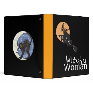 Witchy Woman Notebook Binder binder