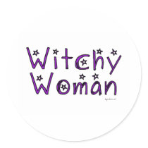 Witchy Woman stickers