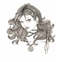 Witchy Woman T-Shirt by gacatmandu Witchy Woman T-Shirt