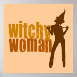 Witchy Woman Urban Chic Style Poster