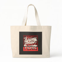 with a little help from my friends canvas bags