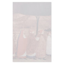 With A Procession Of The Host Is Placed In A Churc Stationery Design