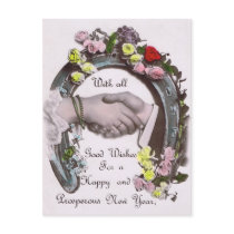 With All Good Wishes postcards