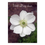 with all my love card cards